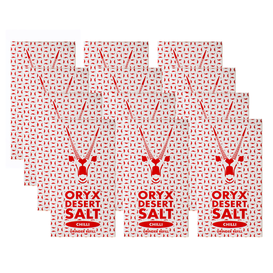 S125 - Chilli salt - grinder refill box - 200g (12 PACK)