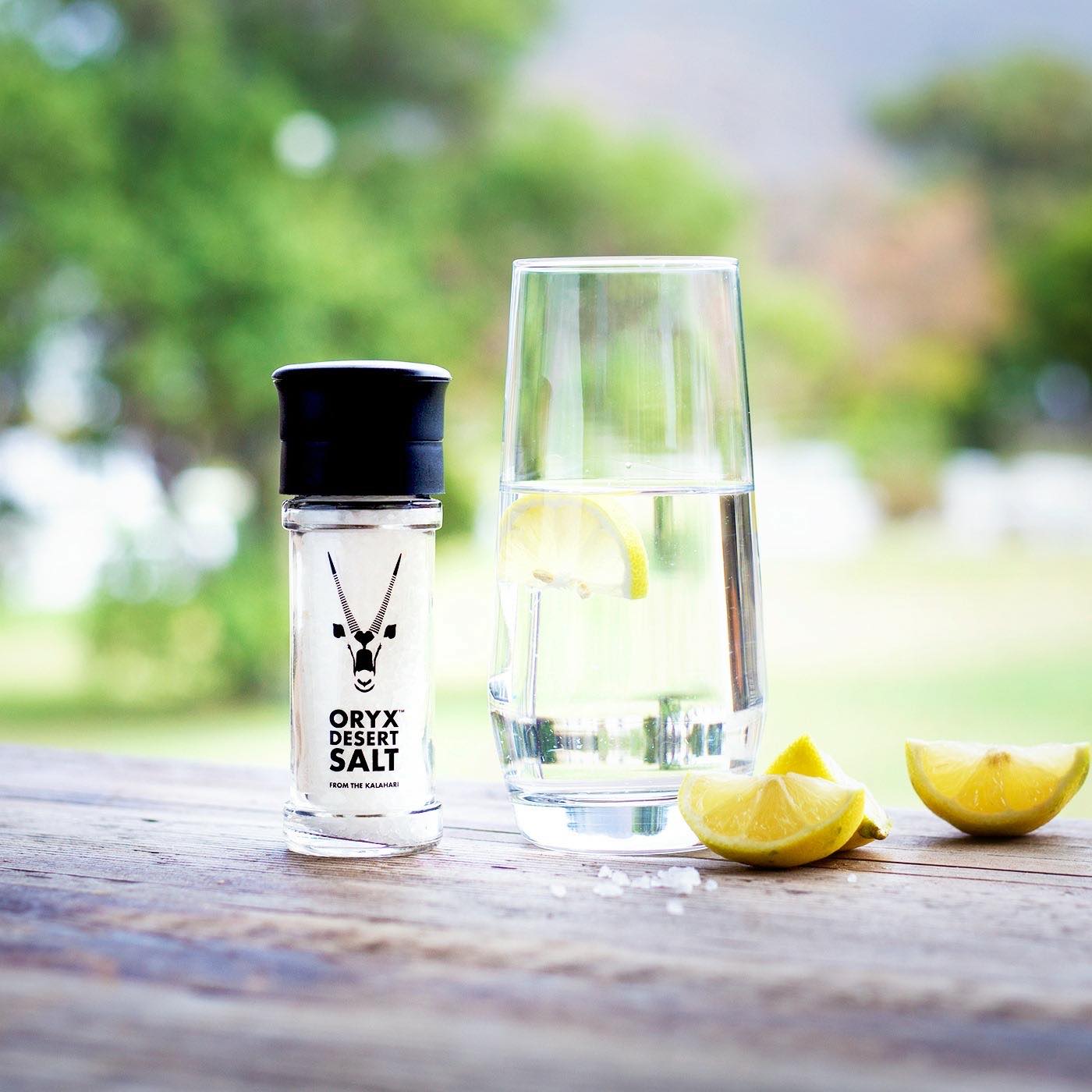 S011 - Oryx Desert Salt Grinder - 100g (12 Pack / not tamper sealed)