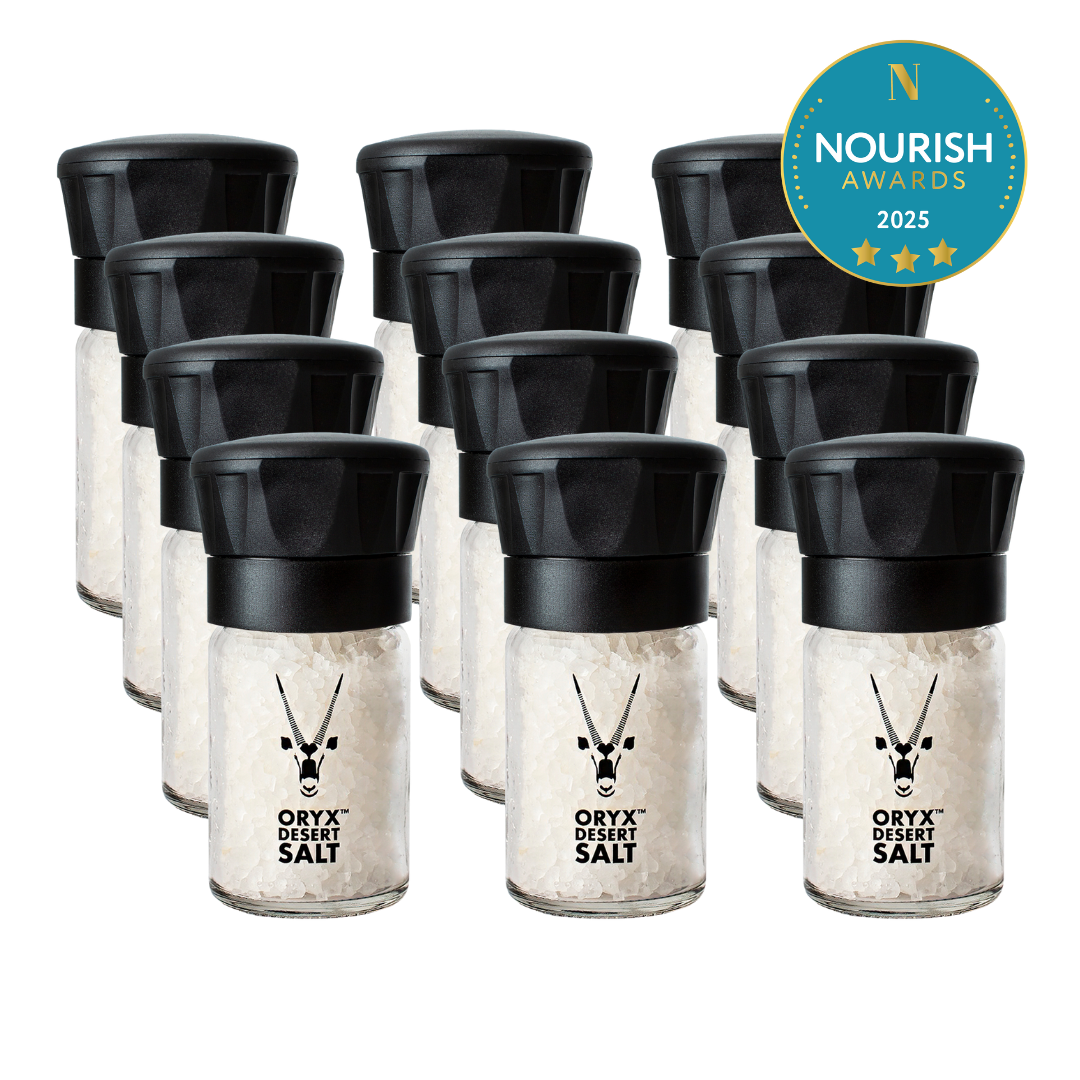 S012 - Oryx Desert Salt Grinder - 50g (x12)