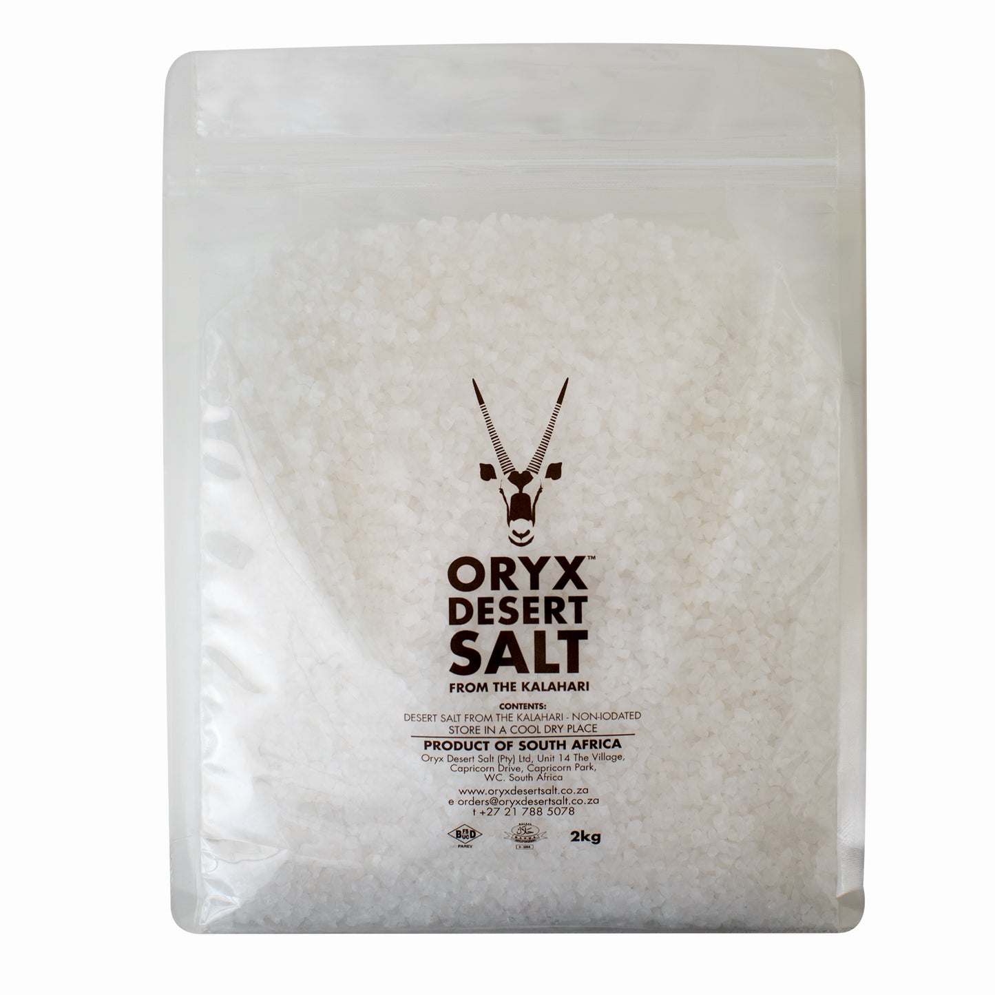 S513 - Oryx Desert Salt Coarse Doypak - grinder refill - 2kg