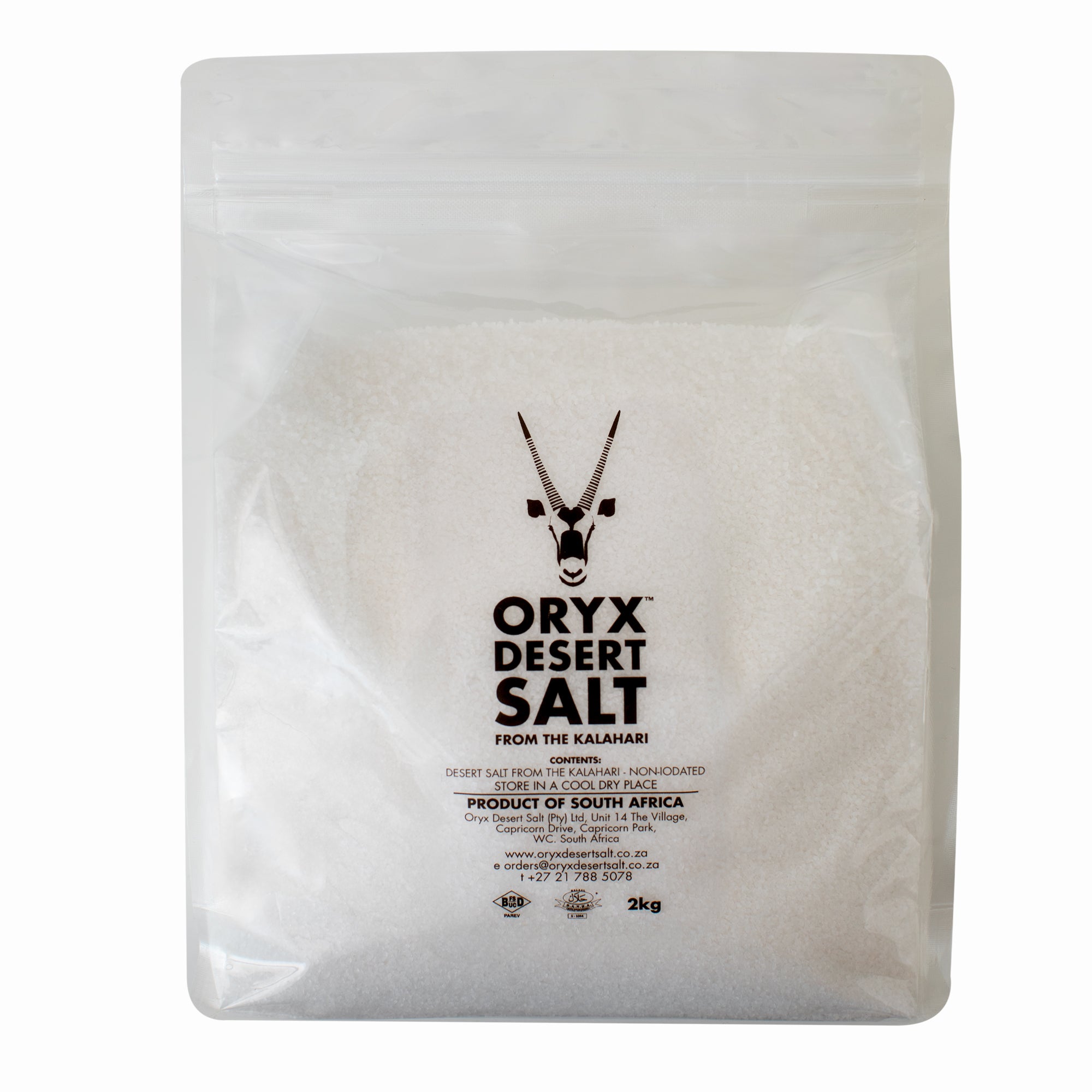 Doypak - Medium - Kosher - 2kg / 4.4lb – Oryx Desert Salt - South