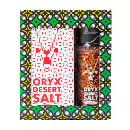 S890 - Chilli salt grinder & refill gift -  2 unit large - 290g (12PACK)