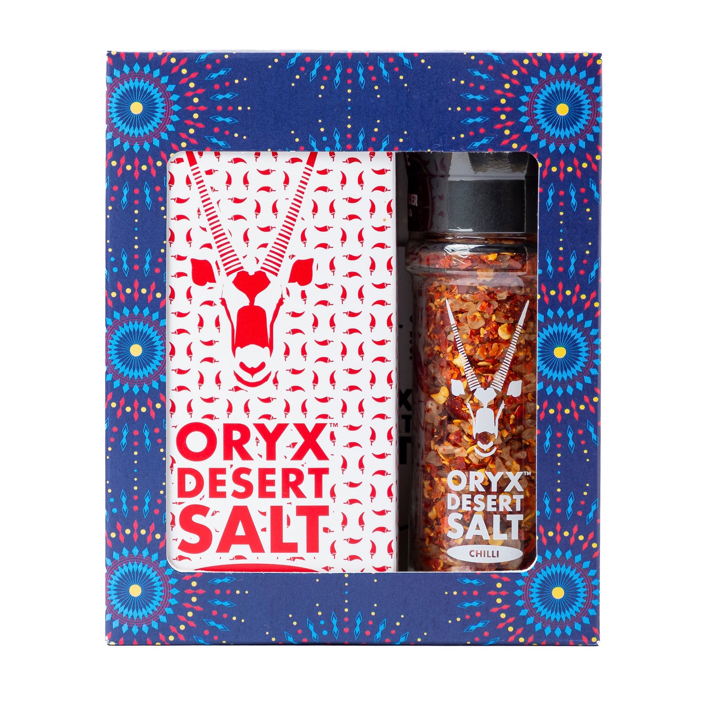 S890 - Chilli salt grinder & refill gift -  2 unit large - 290g (12PACK)