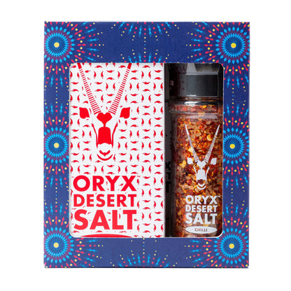 S890 - Chilli salt grinder & refill gift -  2 unit large - 290g (12PACK)
