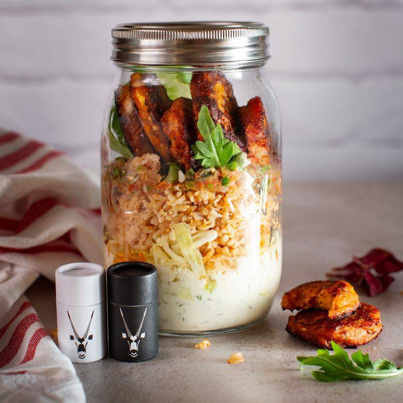 S198 - Salt & Pepper Travel shaker - Display box - 18 sets